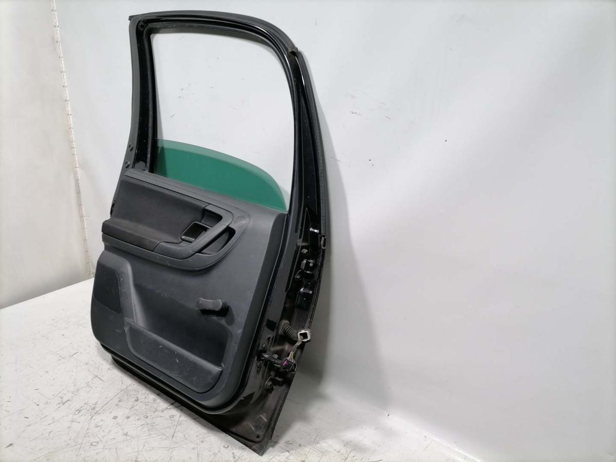 Skoda Roomster original T&uuml;r hinten links LF9R Black Magic Rohbau Bj.2010